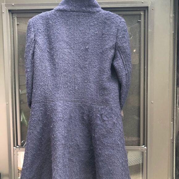 Guess wool Navy blue coat - Picture 7 of 10